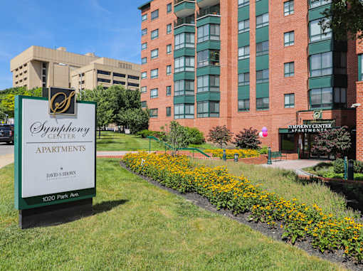 Building Exterior at Symphony Center Apartments, Baltimore