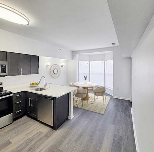 Cascades Suites Renovated Kitchen View 2