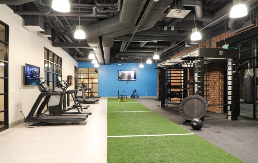 Fitness Center at The Met at Metro Centre Apartments, Maryland