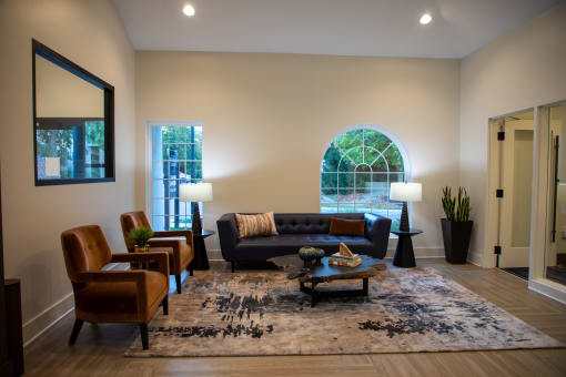 Grand Lobby at The Residences at Brookside Commons Apartments, Maryland, 21117