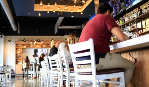 Dining Experience at The Met at Metro Centre Apartments, Owings Mills