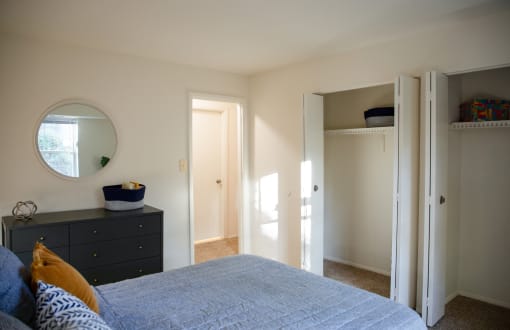 Secondary Bedroom Closets