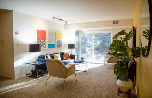 Living Room Area Patio View
