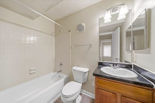 Bathroom at Bradford Gwinnett Apartments, Georgia