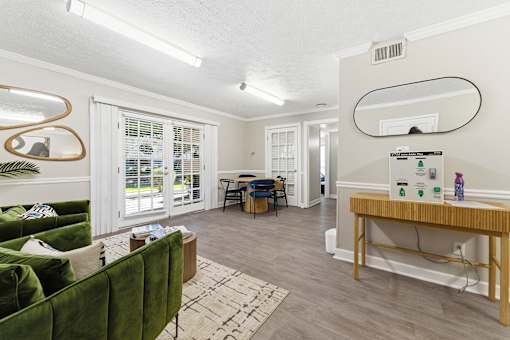 Clubhouse Living Room at The Reserve at Brookhaven, Atlanta