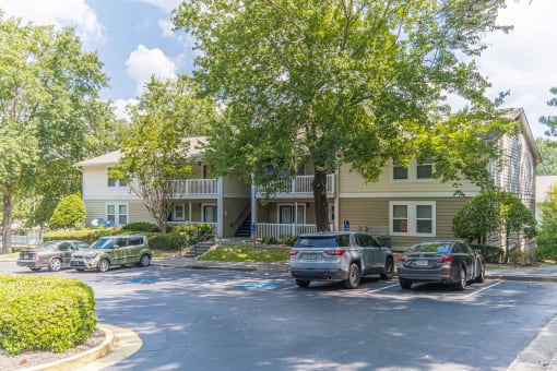 Parking Lot at Bradford Gwinnett Apartments, Georgia