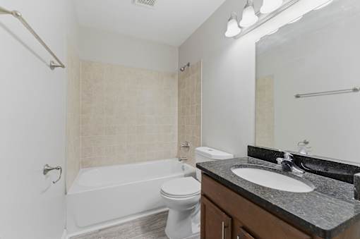 Bathroom with bathtub at Broadway at East Atlanta, Atlanta, GA, 30316