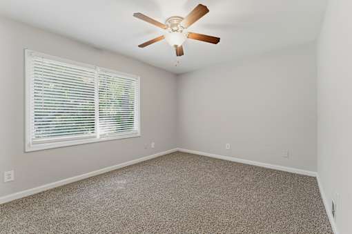 Room with large window at Broadway at East Atlanta, Atlanta, GA