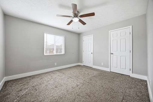 Bedroom at Ridgewood Apartments in Lawrenceville, Georgia 30046.