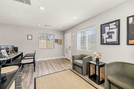 Leasing center at Ridgewood Apartments in Lawrenceville, Georgia 30046.