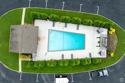 Top view of pool at Broadway at East Atlanta, Atlanta, GA, 30316
