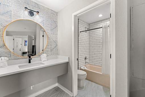One and Two bedroom floorplans at 505 Collection in Buckhead, Georgia 30305