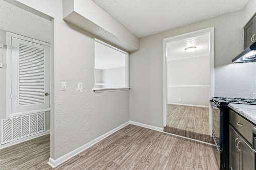 Kitchen view at Lacota Apartments, Atlanta, GA, 30360