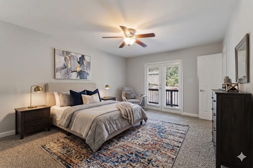 Cozy Bedroom at Broadway at East Atlanta, Atlanta, GA, 30316