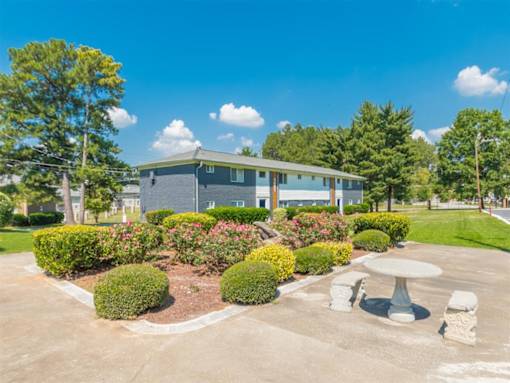 Building view outside at Balfour East Lake Apartments, Atlanta, 30316