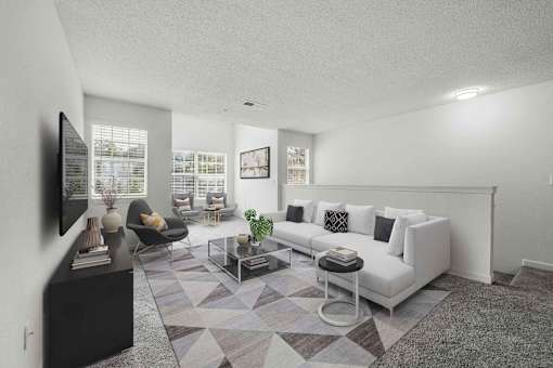 One, Two, Three and Four bedroom floorplans at Eastlake Gardens in Decatur, Georgia 30032.