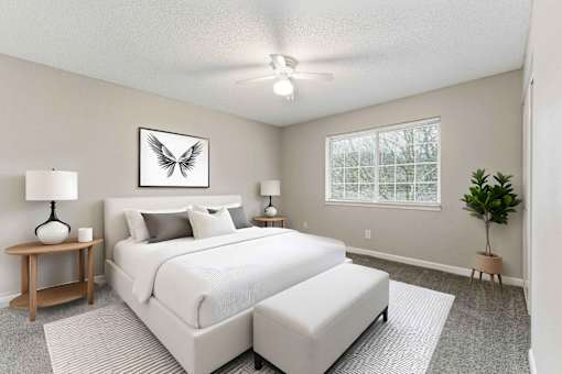 One, Two, Three and Four bedroom floorplans at Eastlake Gardens in Decatur, Georgia 30032.