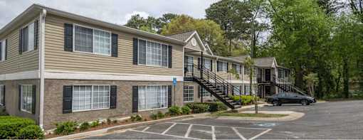 One, Two, Three and Four bedroom floorplans at Eastlake Gardens in Decatur, Georgia 30032.