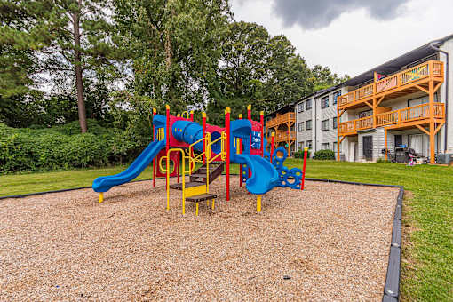 Play area at Pinewood Townhomes, Tucker, 30084