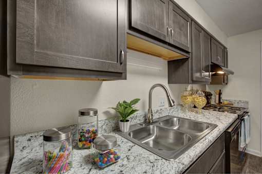 Kitchen Cabinetry at Lacota Apartments, Atlanta, 30360
