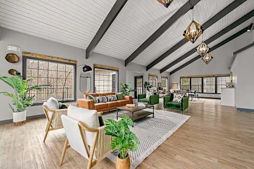One, Two and Three bedroom floorplans at Fields at Peachtree Corners in Norcross, Georgia 30092.