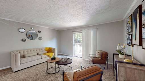 One, Two and Three bedroom floorplans at Fields at Peachtree Corners in Norcross, Georgia 30092.