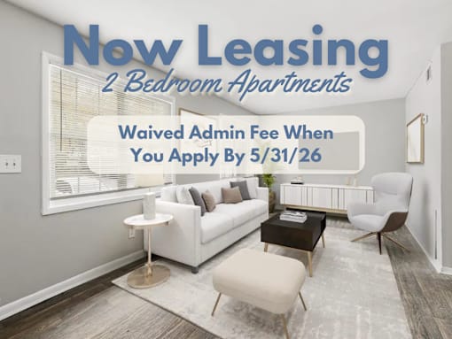 Leasing advertisement at Pinewood Townhomes, Tucker