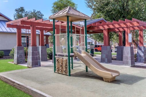 Outdoor play area