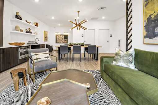 Community Lounge With Kitchen at The Palms 1101, Columbia, SC