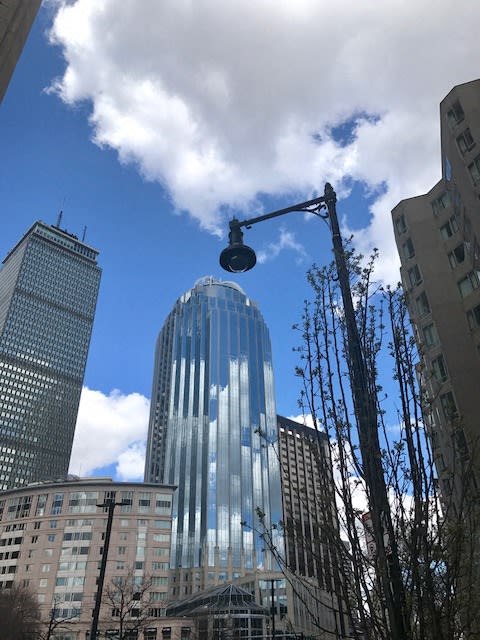 The Prudential Center Across The Street