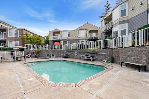 Swimming Pool at Oriel Apartments, Portland, 97225