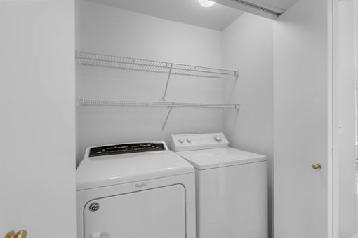 Washer Dryer In Unit at Summer Creek Apartments, Tigard, OR