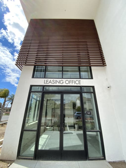 Leasing Office Exterior
