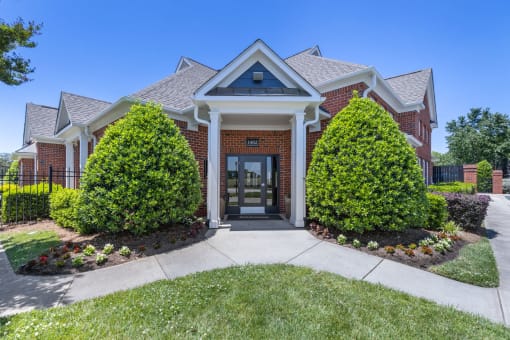 Clubhouse Exterior View at Reserve at Bridford, Greensboro, North Carolina