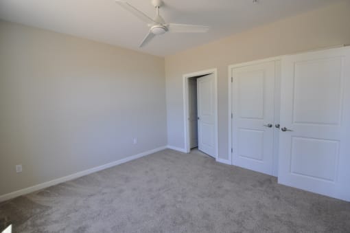 Spacious bedroom