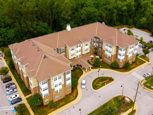 The Greens at Hammonds Lane Ariel View