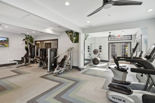 24 Hour Fitness Center at The Hartley at Sweetwater Creek, Duluth, Georgia