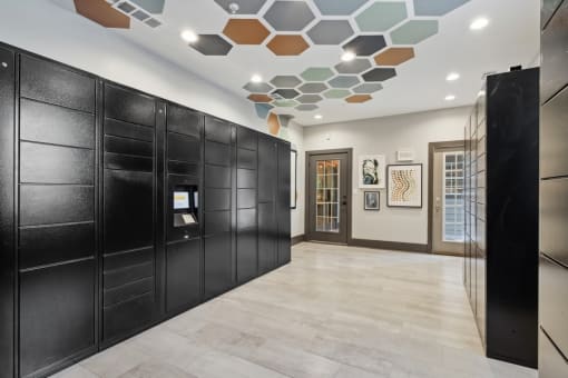 Package Locker Room at The Hartley at Sweetwater Creek, Duluth, GA, 30096