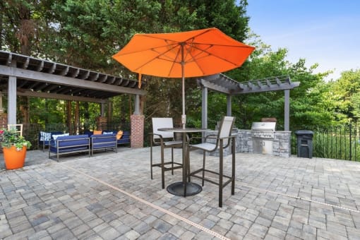 Summer Kitchen with Grills at The Hartley at Sweetwater Creek, Duluth