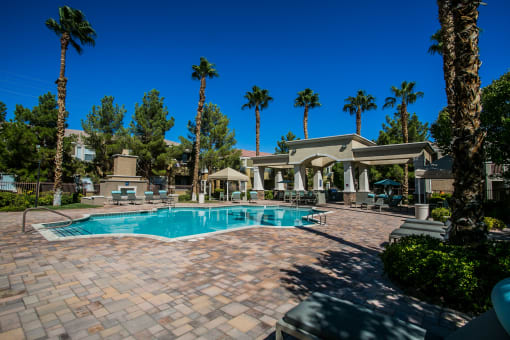 Pool View at Octave Apartments, Las Vegas, NV, 89123