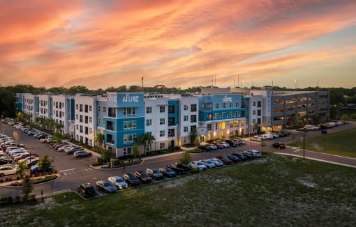 Sunset at Allure on Parkway, Florida