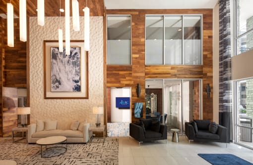 Clubhouse area at Allure on Parkway, Lake Mary