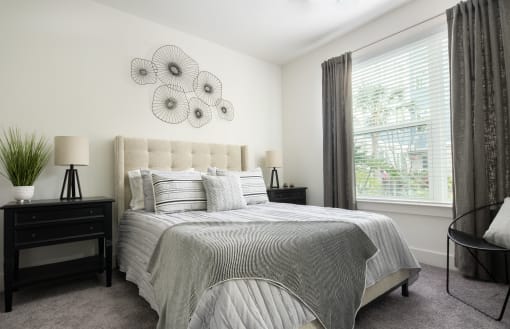 Bedroom interior at Allure on Parkway, Lake Mary, FL, 32746