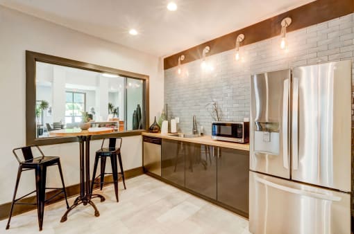 Resident Demo Kitchen at The Hartley at Sweetwater Creek, Duluth, GA