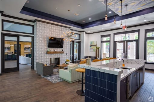 Clubhouse Kitchen at Grand Oak at Town Park, Smyrna, 37167