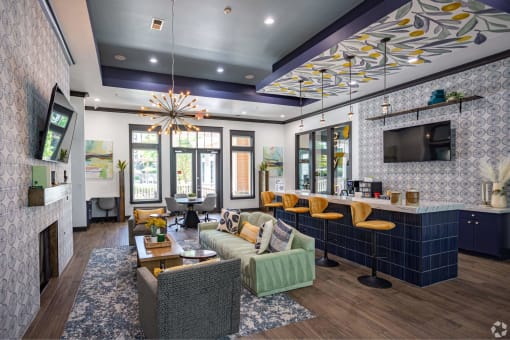 Resident Lounge at Grand Oak at Town Park, Smyrna, TN, 37167