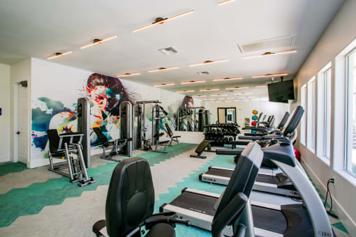 Octave Apartments Fitness center