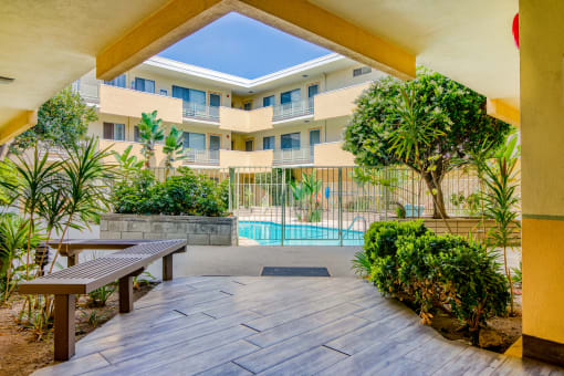 pool area