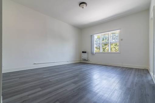 Living room with view