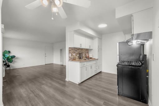 Two Bedroom Dining & Living Area at Sunset Square Apartments, West Covina, CA